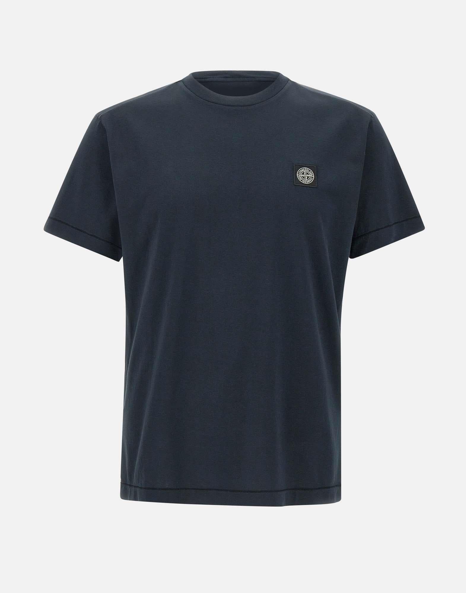 Stone Island T-shirt in jersey di cotone