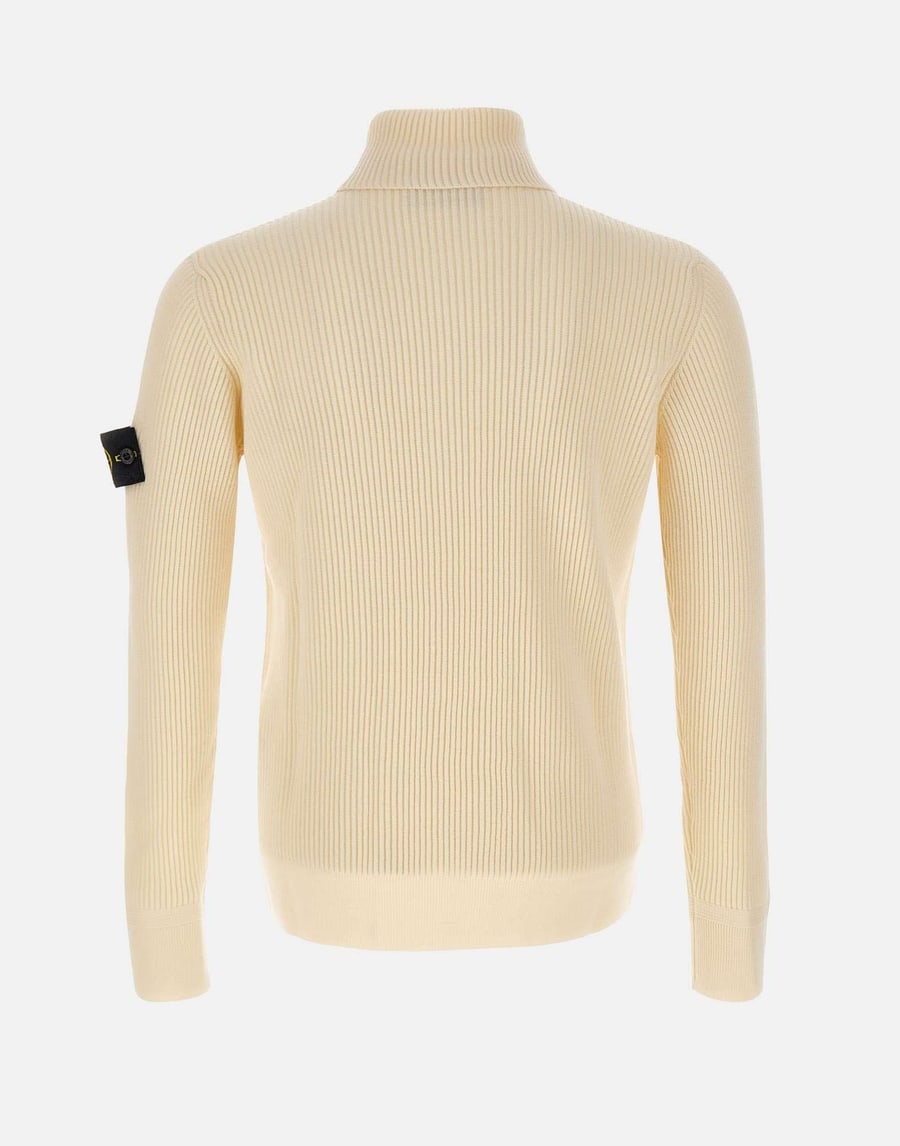 Stone Island "Full rib rws wooll sweater", view 3