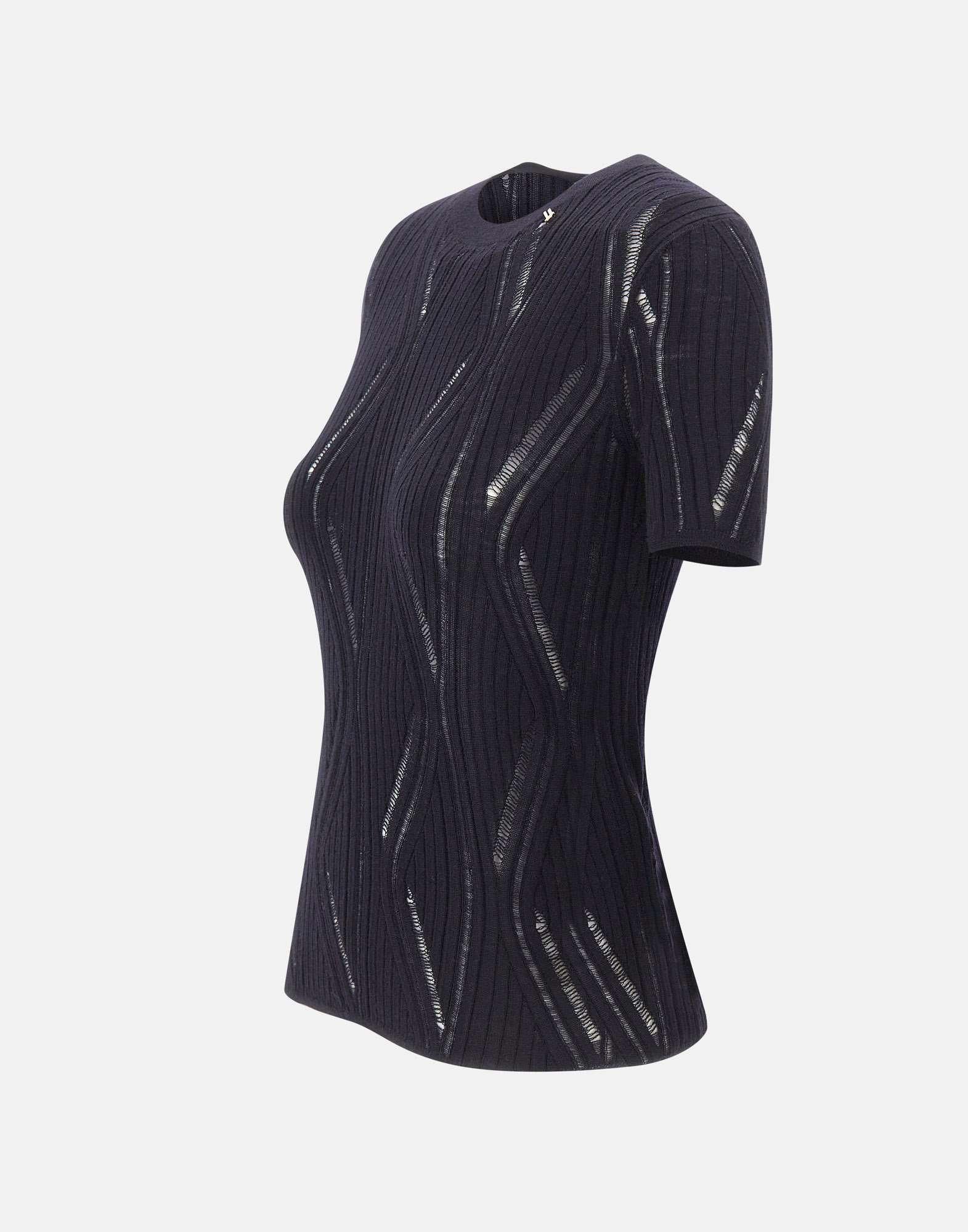 LIU-JO T-shirt in maglia, view 2