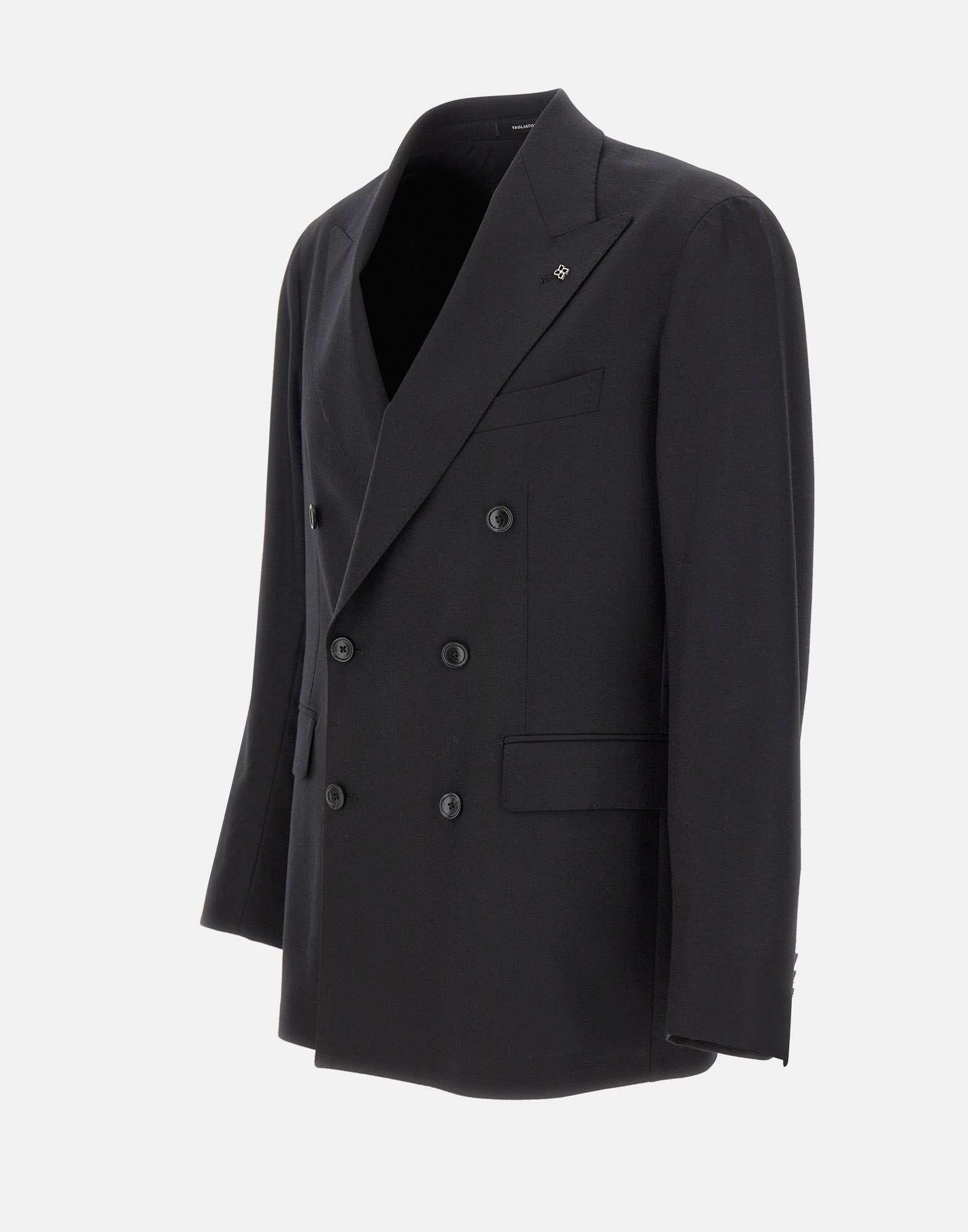 Tagliatore Blazer doppiopetto in lana vergine, view 2