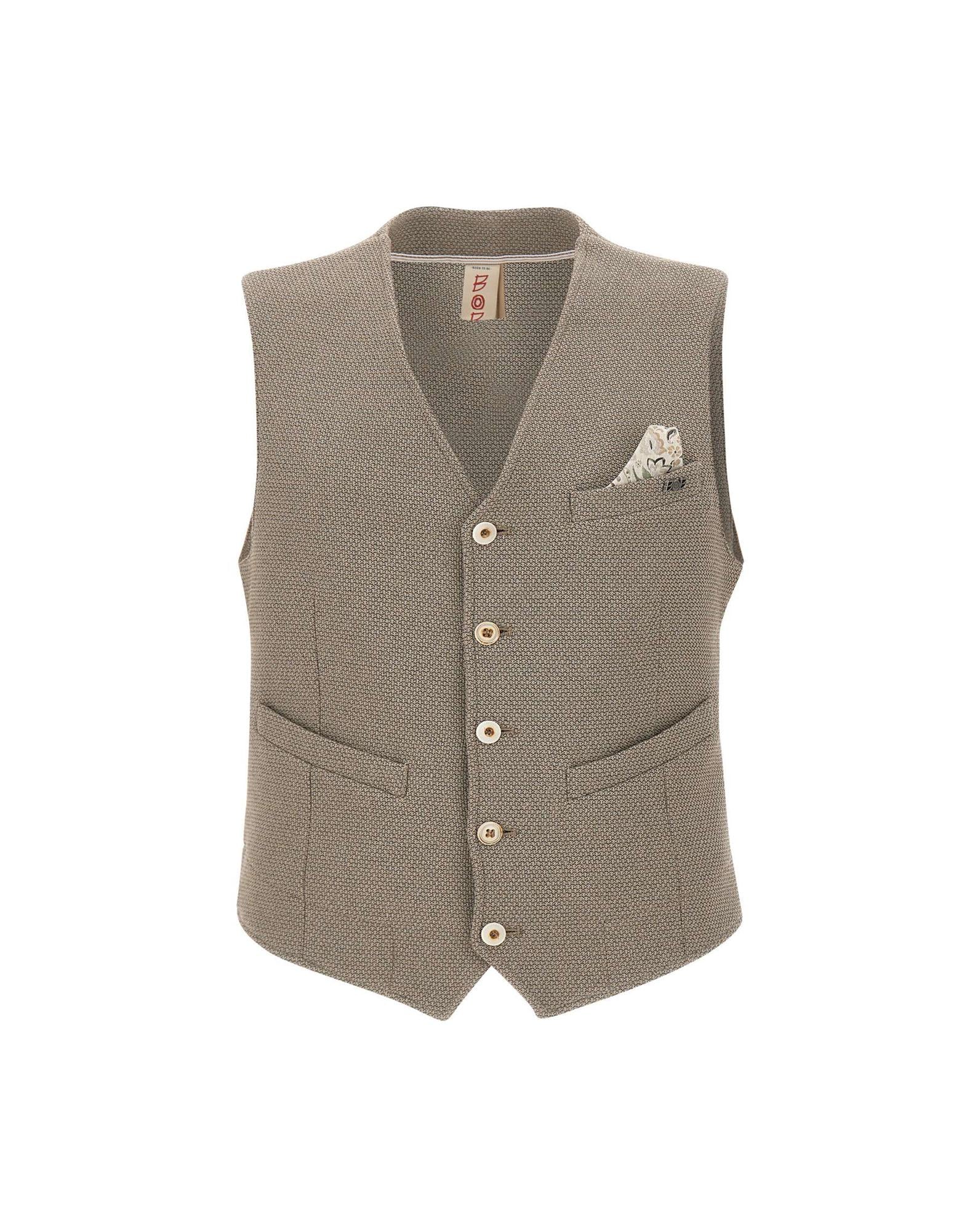 BOB Gilet in misto cotone