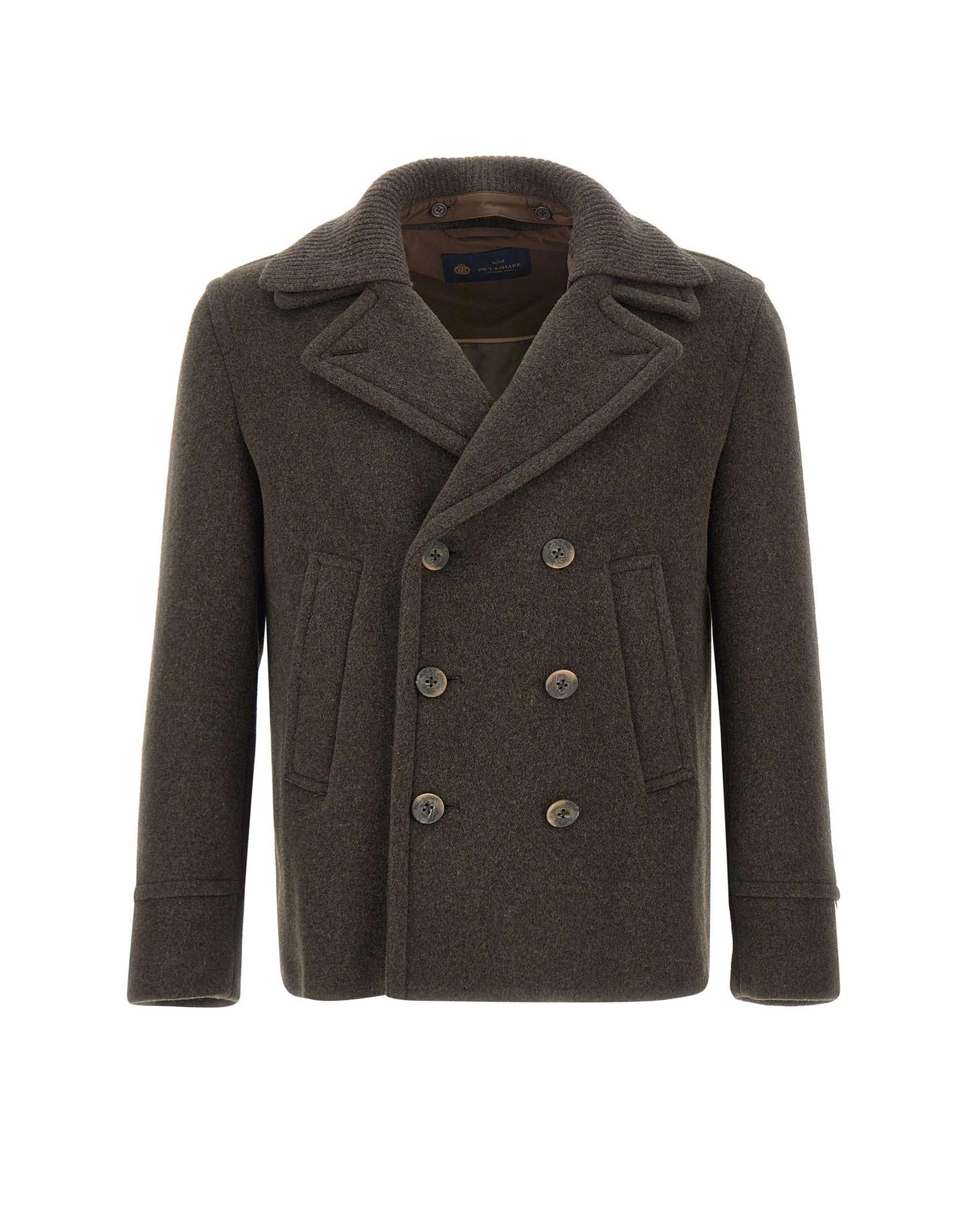 PAUL&SHARK Giacca doppiopetto in lana e cashmere