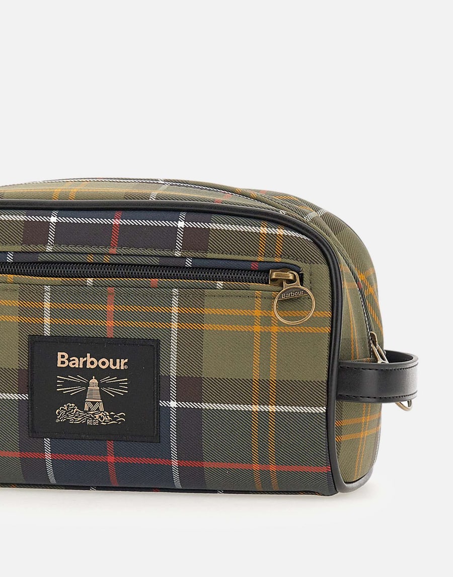 BARBOUR "Tartan Washbag", view 3