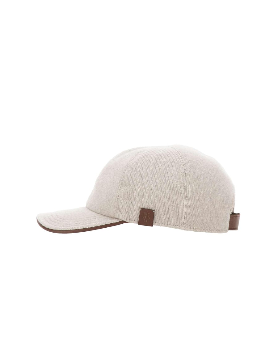 ELEVENTY Cappello baseball in cashmere, view 3