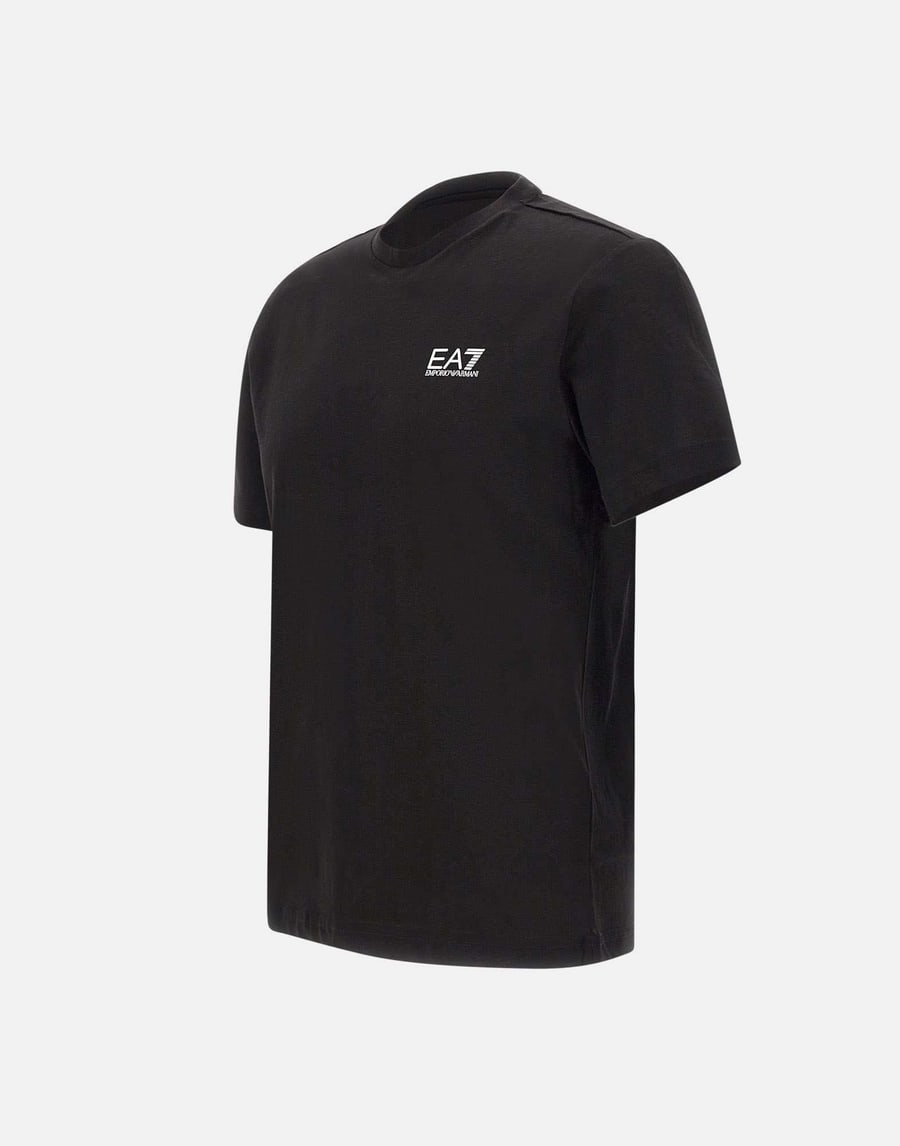 EA7 T-shirt in cotone Pima, view 2