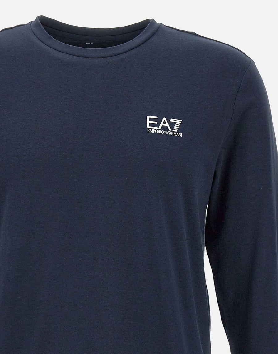 EA7 Maglia in cotone, view 4