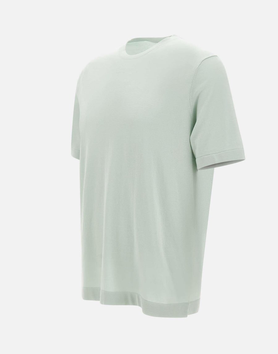 DIKTAT T-shirt girocollo in cotone, view 2
