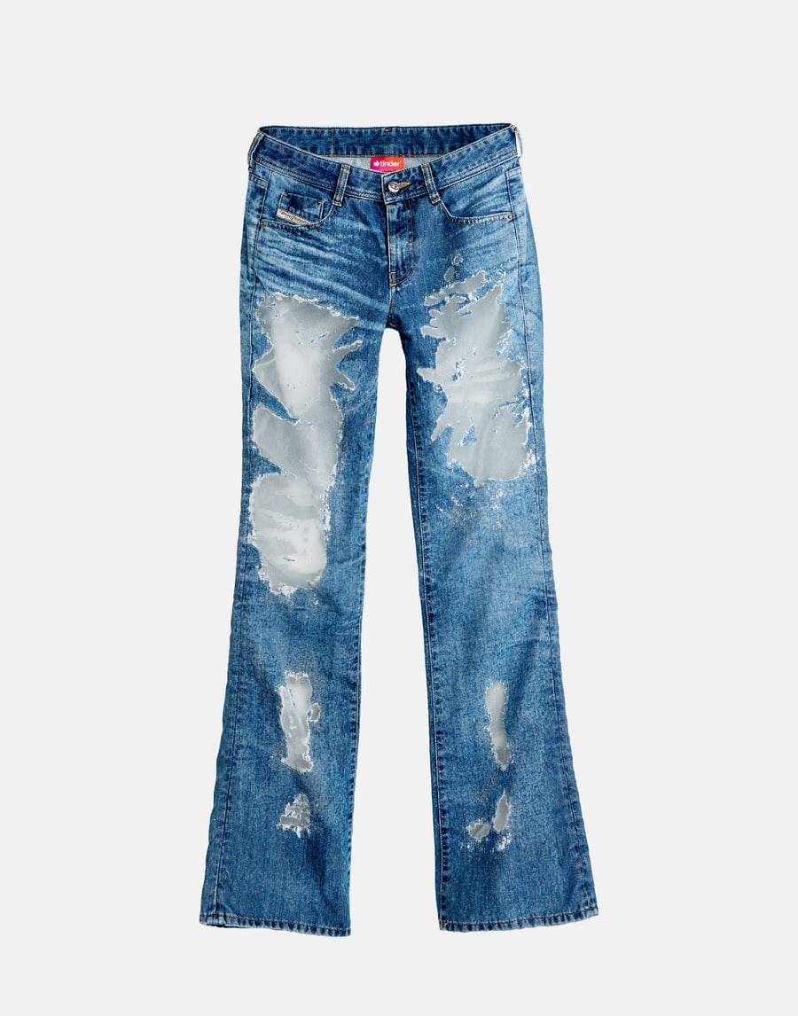 DIESEL X TINDER Jeans "PR-1969 D-Ebbey L.32"