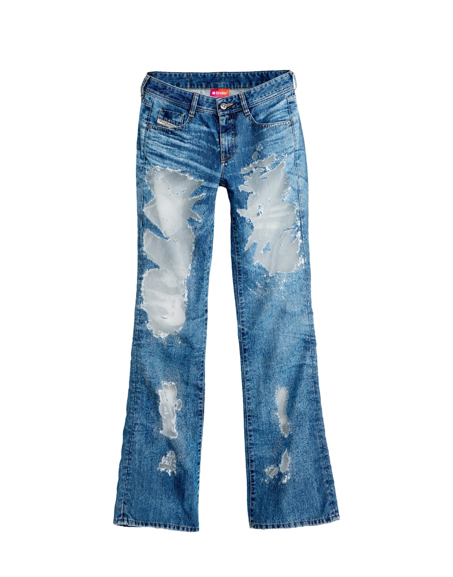DIESEL X TINDER Jeans "PR-1969 D-Ebbey L.32", view 5