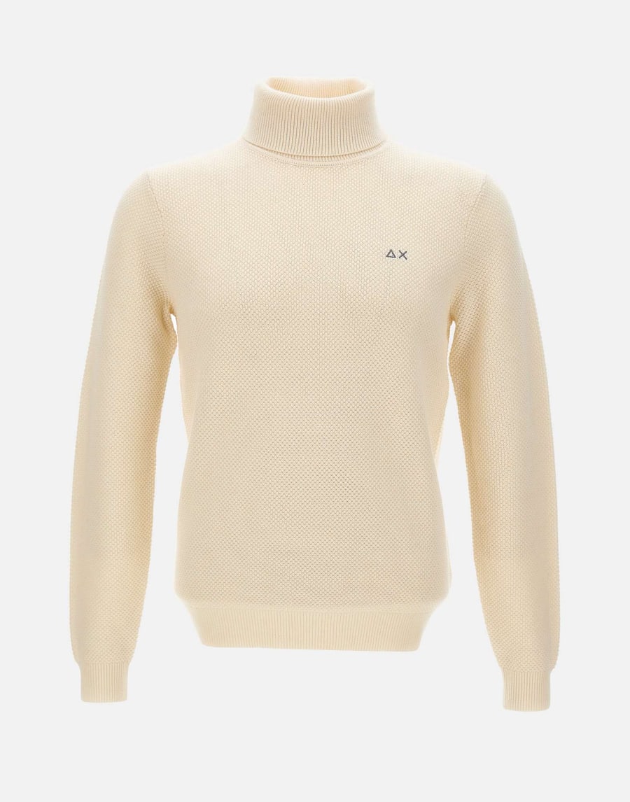 SUN68 Maglia in lana e cotone