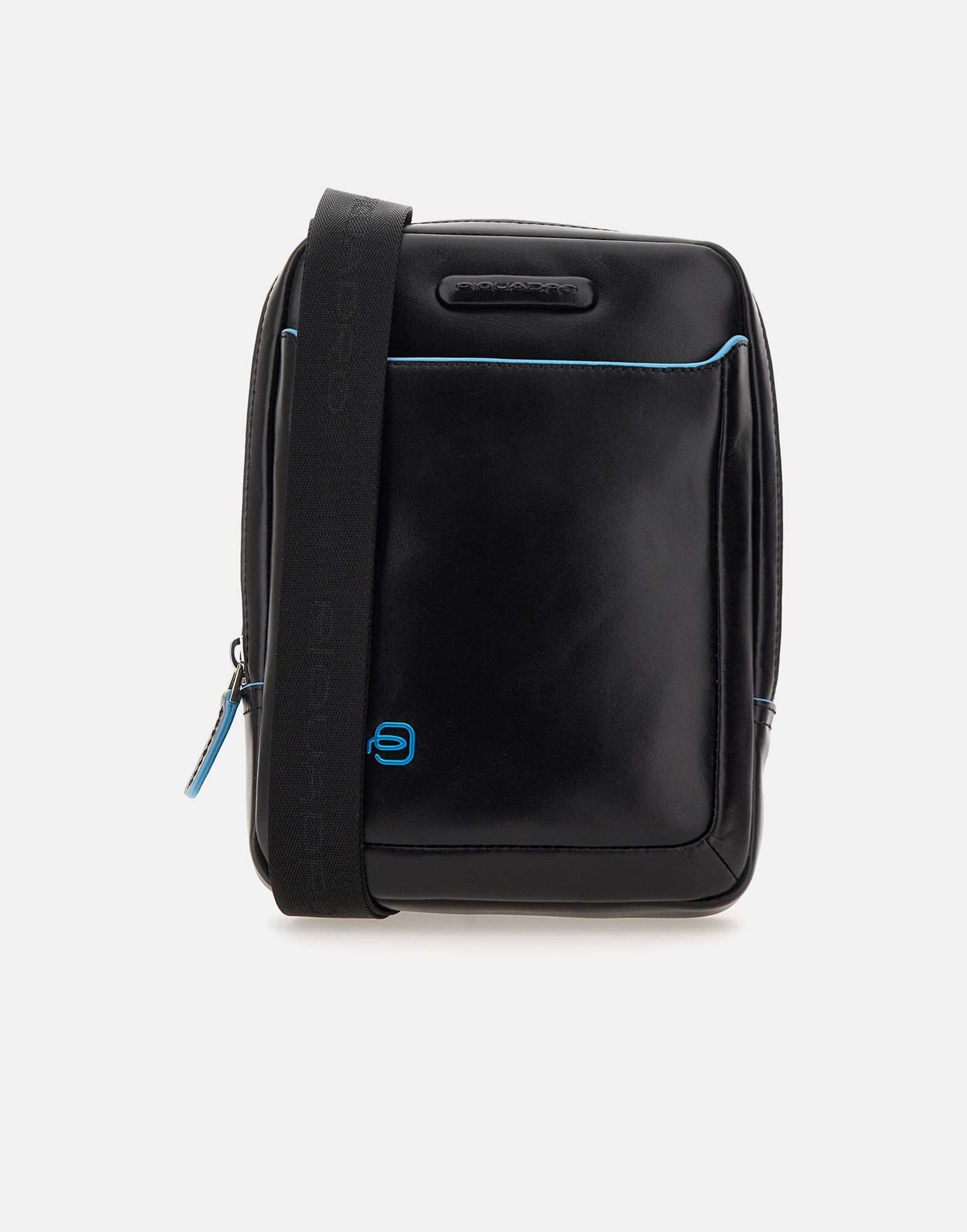 PIQUADRO Borsa "Blue Square" in pelle