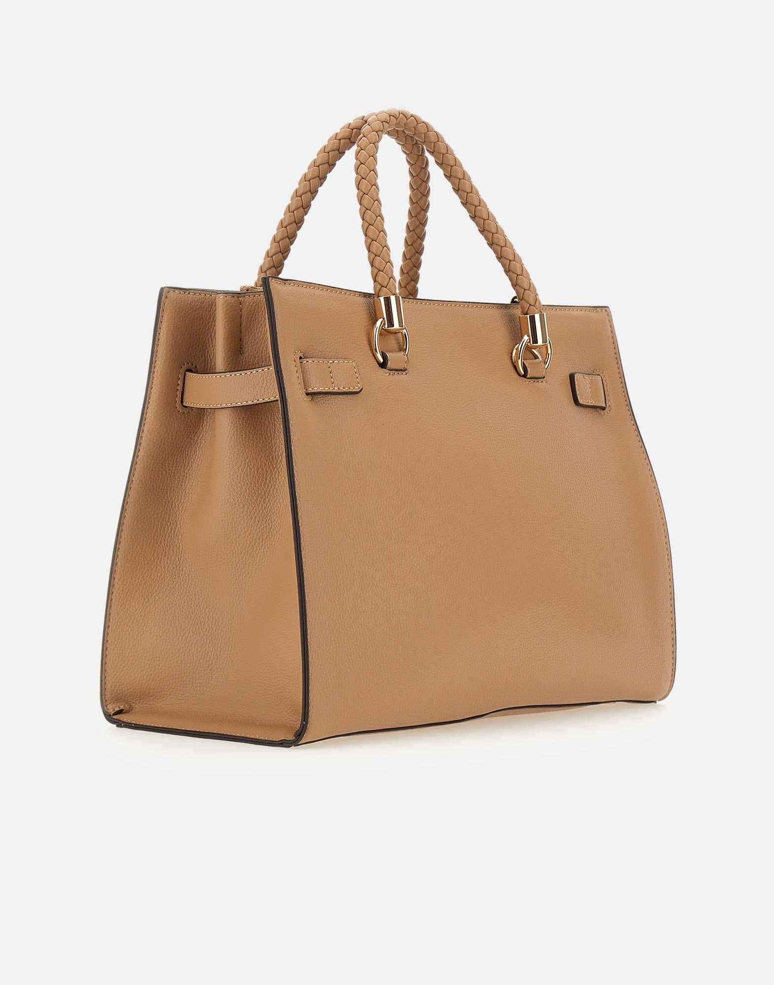 LIU-JO Borsa satchel media con charms, view 2