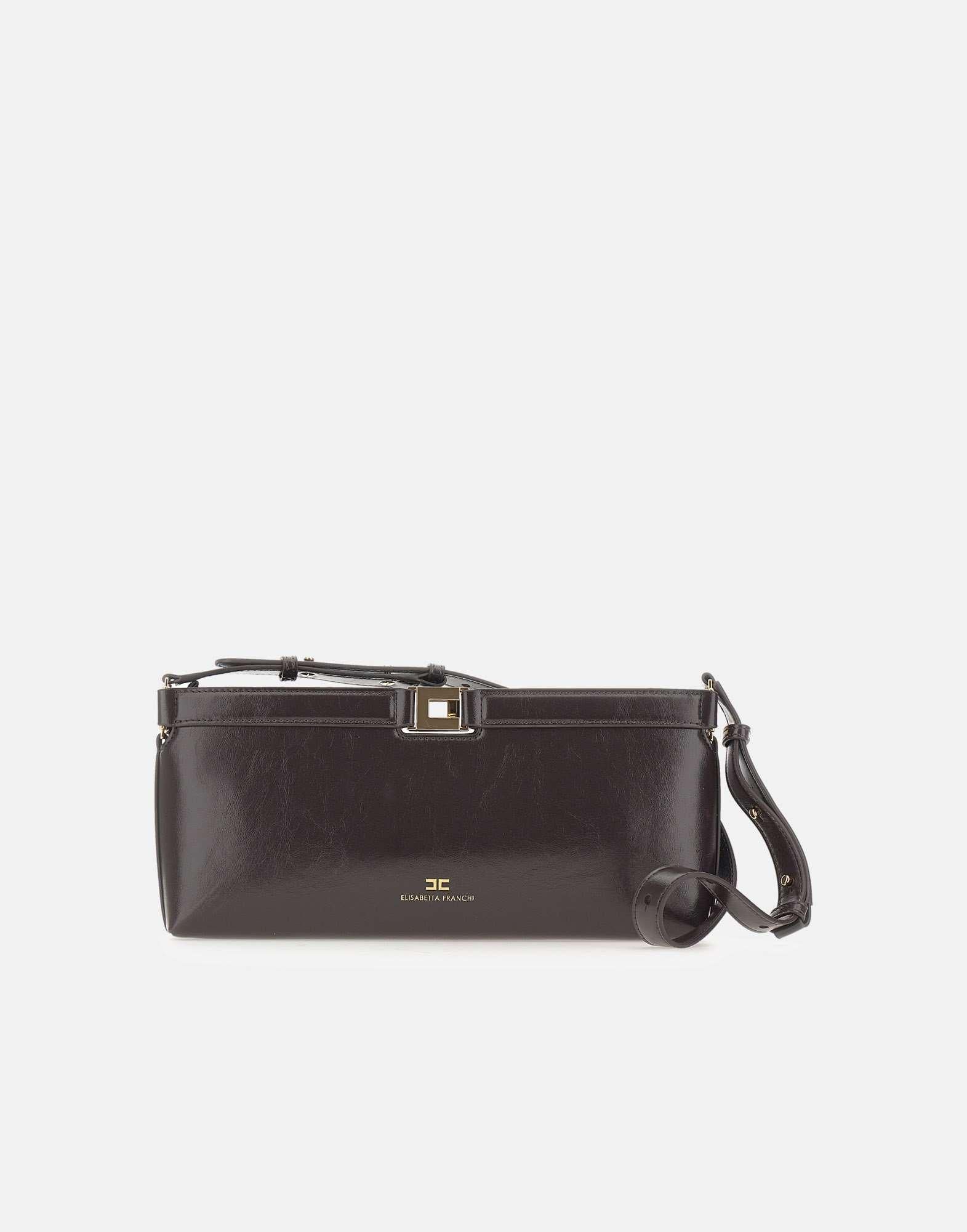 Elisabetta Franchi Borsa a spalla effetto naplak