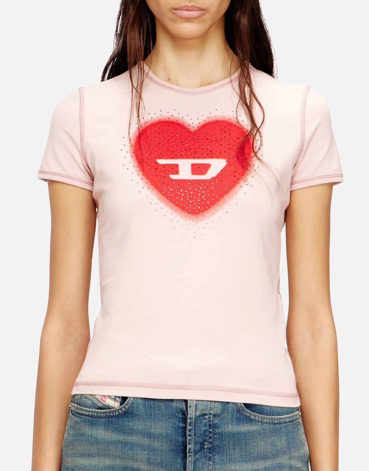 Diesel T-shirt "T-Uncuties-Long-S5", view 2