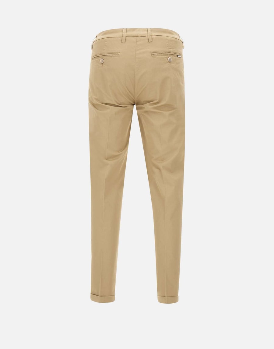 RE-HASH Pantaloni "Mucha10 " in cotone, view 3