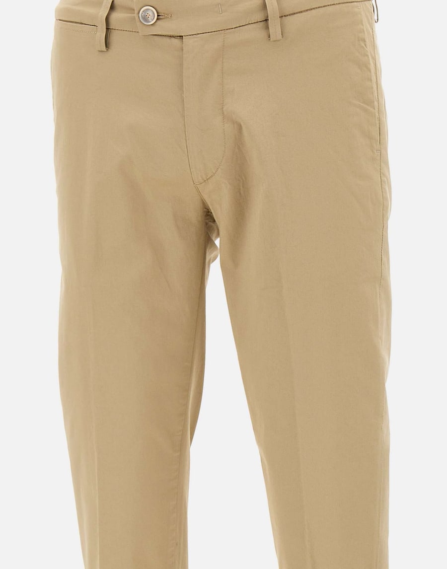 RE-HASH Pantaloni "Mucha10 " in cotone, view 4