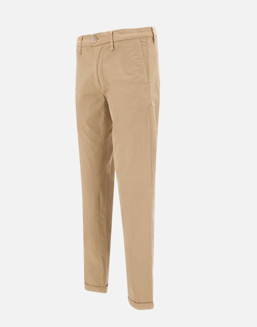 RE-HASH Pantaloni "Mucha Chinos" in cotone, view 2