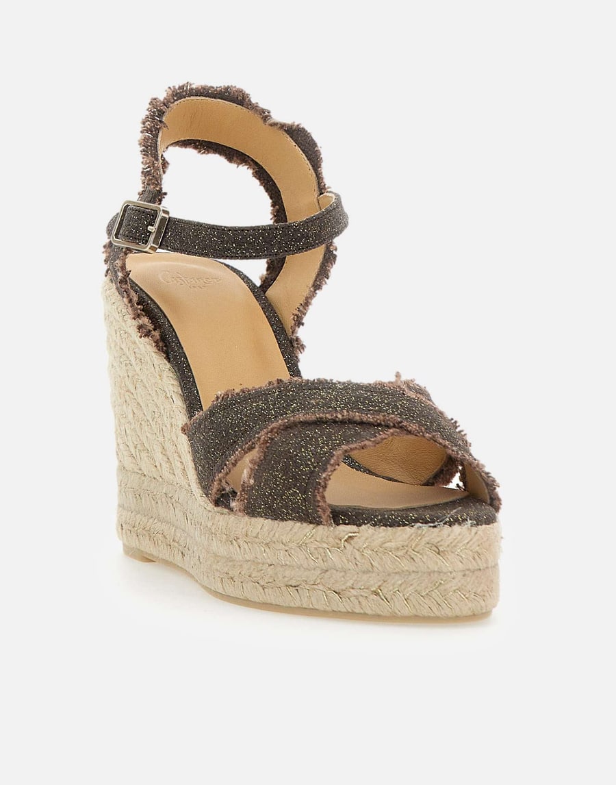 CASTANER Espadrillas con zeppa "Bromelia", view 2