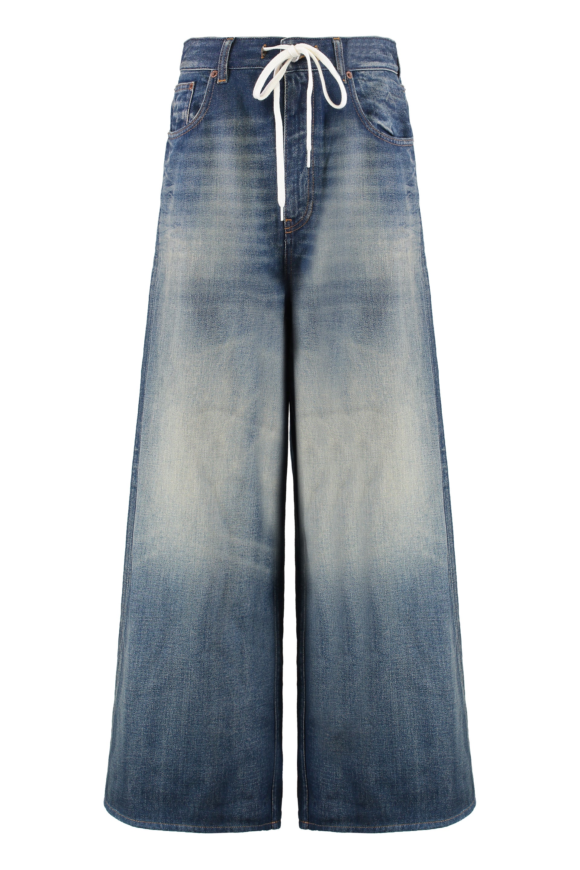 MM6 Maison Margiela Jeans a gamba larga