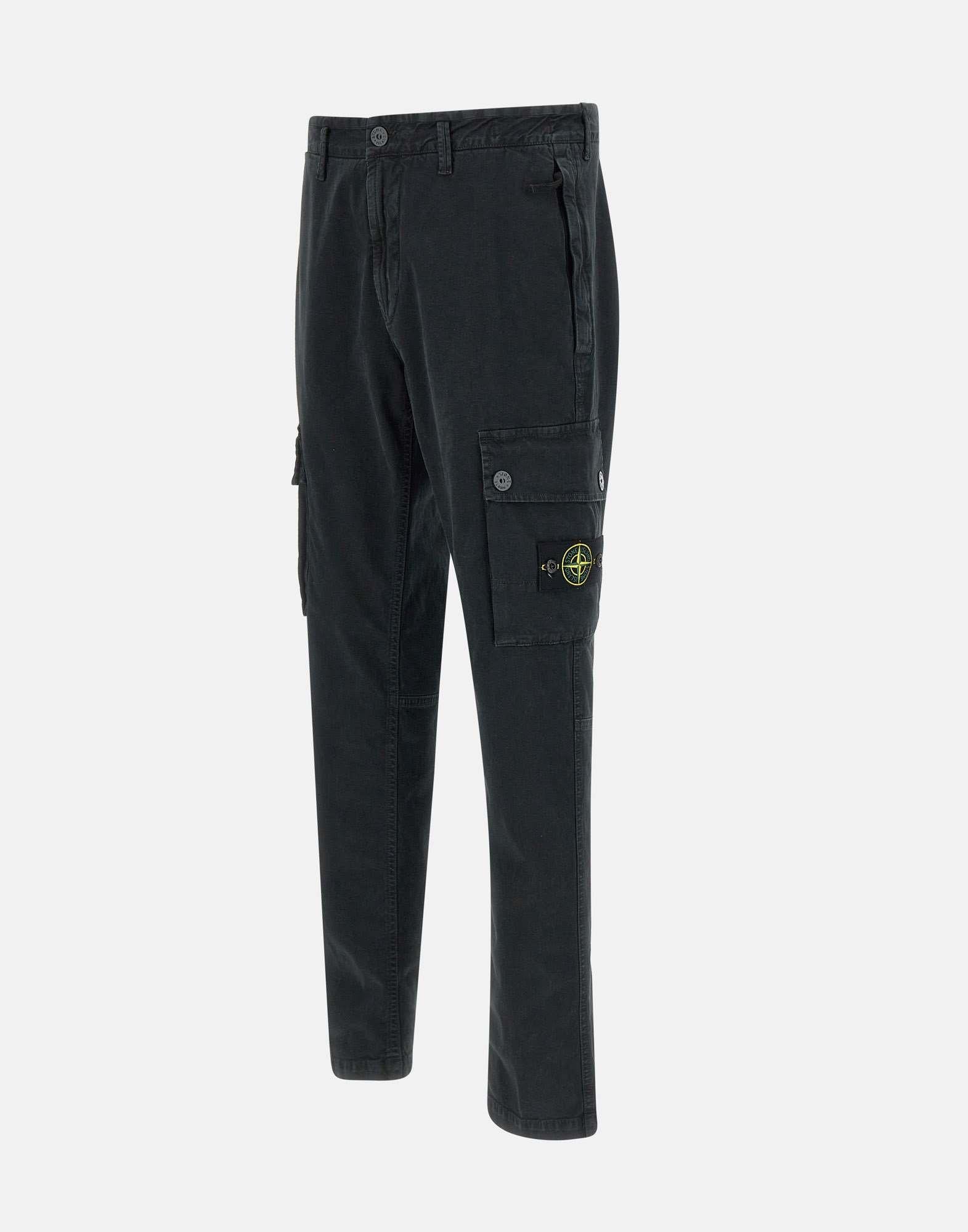Stone Island Pantaloni in cotone organico