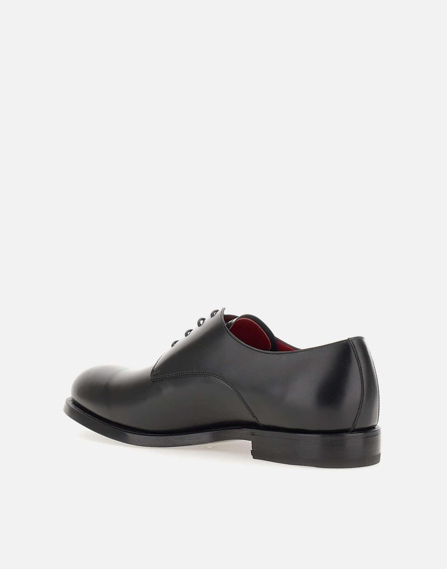 BARRETT Stringate "Derby" in pelle di vitello, view 3