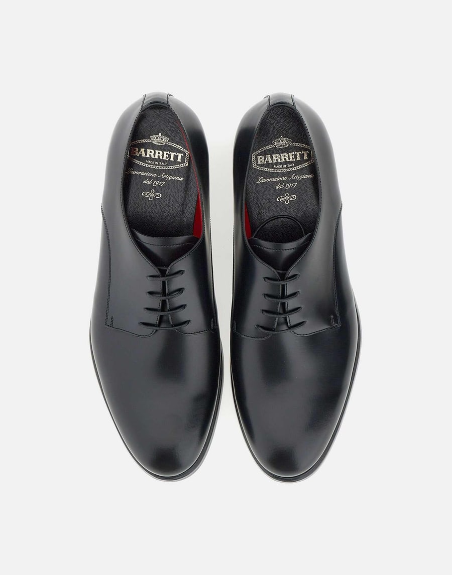 BARRETT Stringate "Derby" in pelle di vitello, view 4
