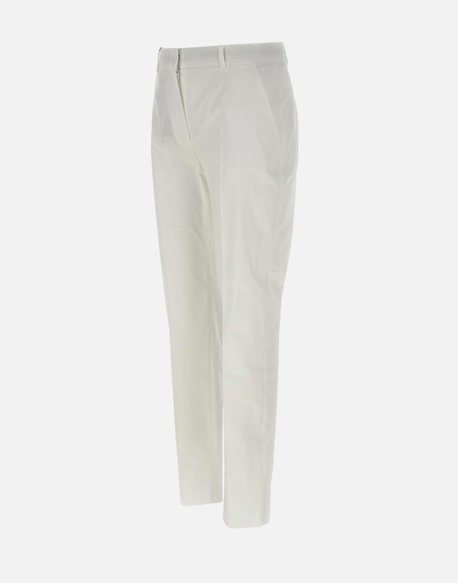 Max Mara Studio Pantaloni "David" in gabardina di cotone, view 2