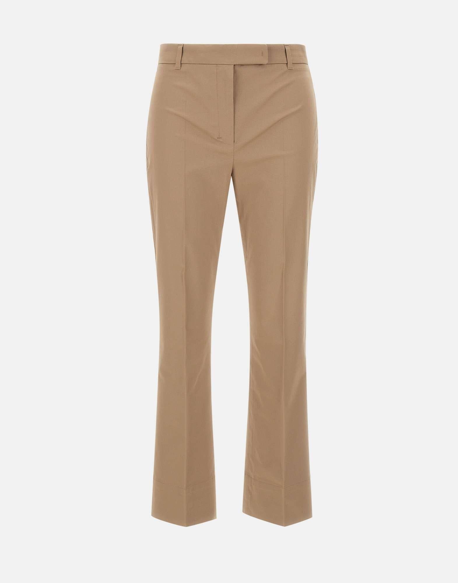 'S Max Mara Pantaloni "Felice" in gabardina di cotone