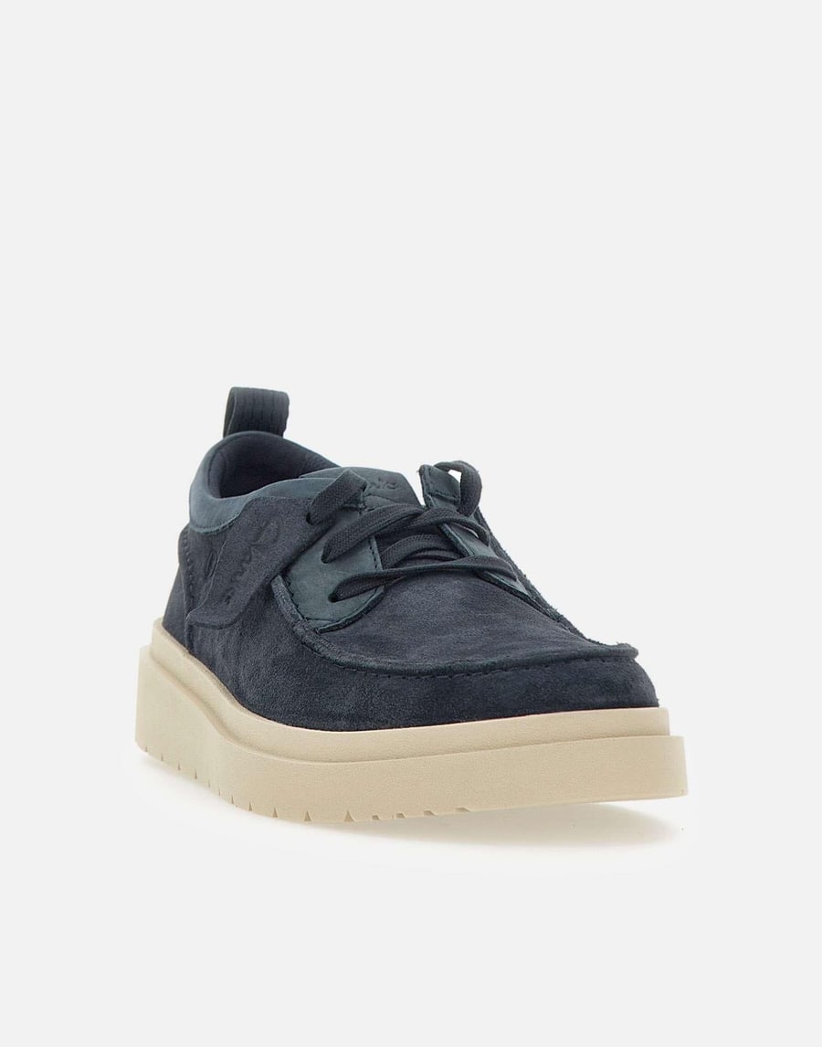 CLARKS Stringate "Polden Moc Suede", view 2
