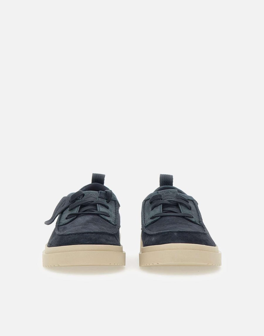 CLARKS Stringate "Polden Moc Suede", view 5