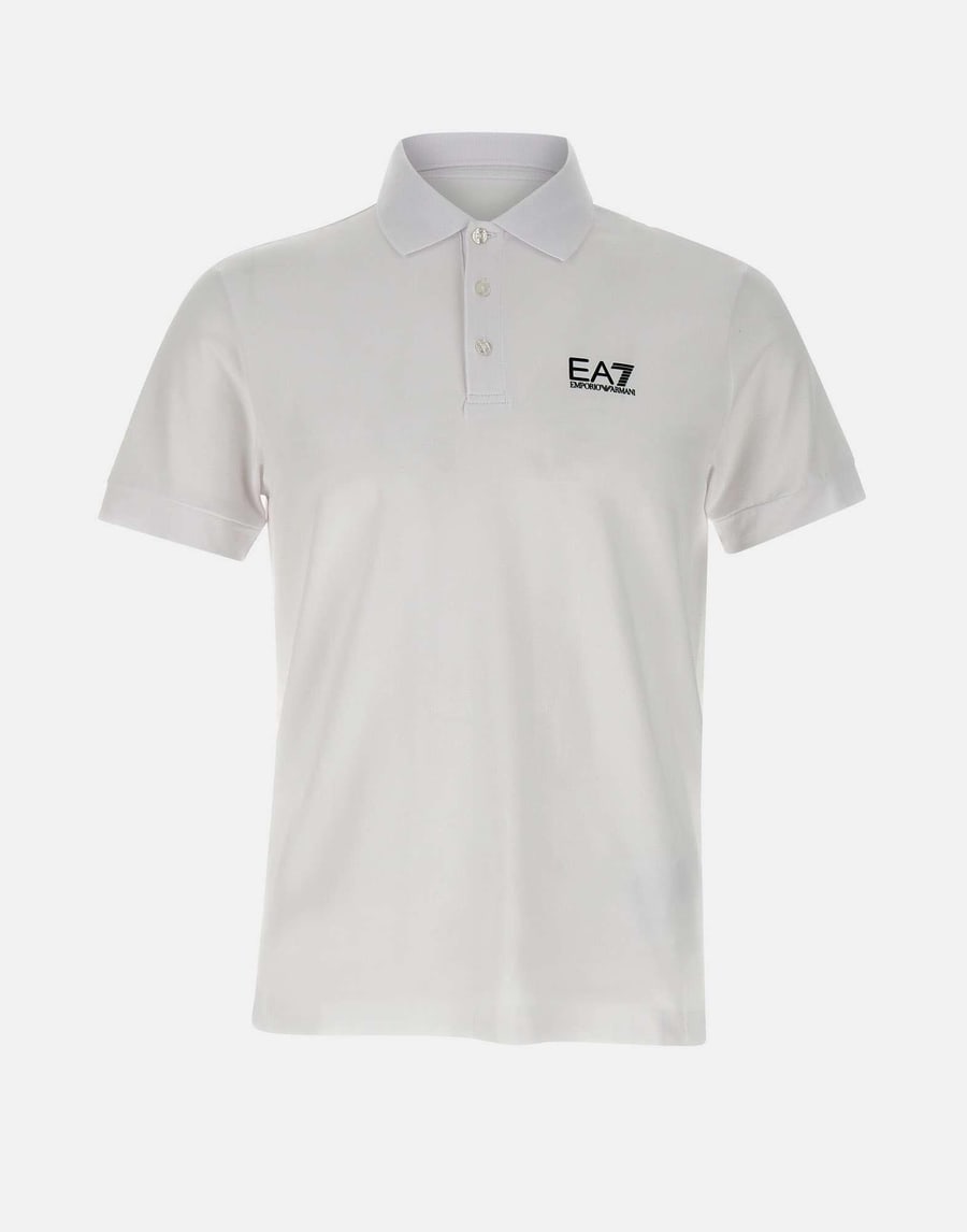 EA7 Polo  "Core identity"in cotone stretch
