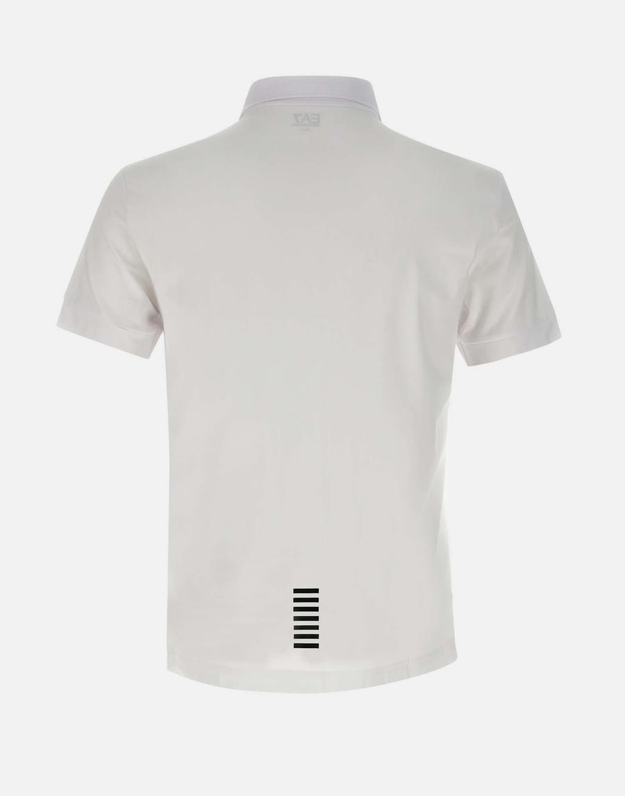 EA7 Polo  "Core identity"in cotone stretch, view 3
