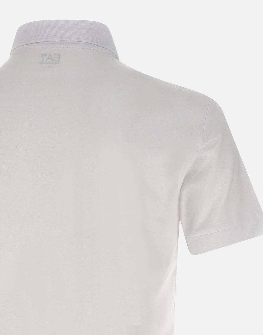 EA7 Polo  "Core identity"in cotone stretch, view 5
