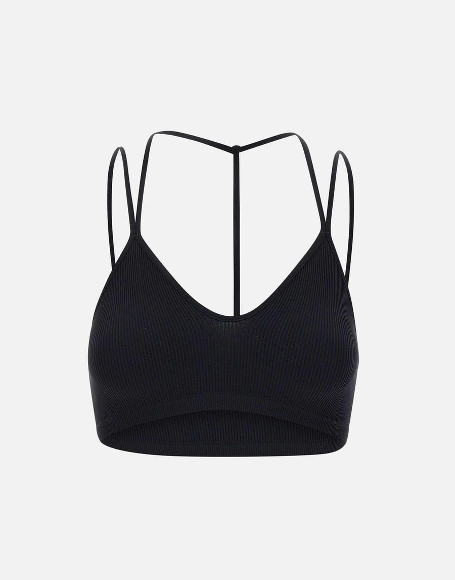 ANDREADAMO "Ribbed jersey bralette"