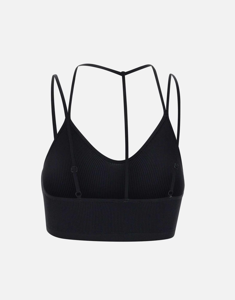 ANDREADAMO "Ribbed jersey bralette", view 3