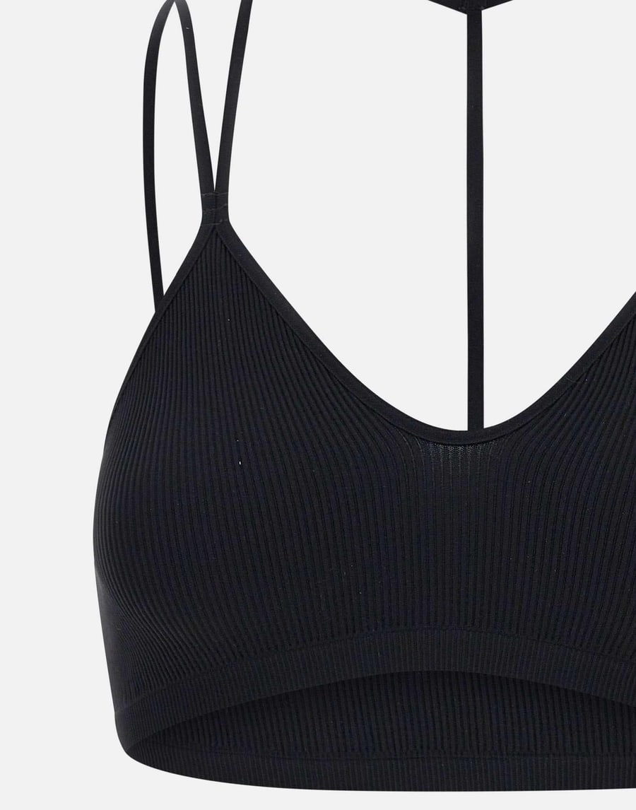 ANDREADAMO "Ribbed jersey bralette", view 4