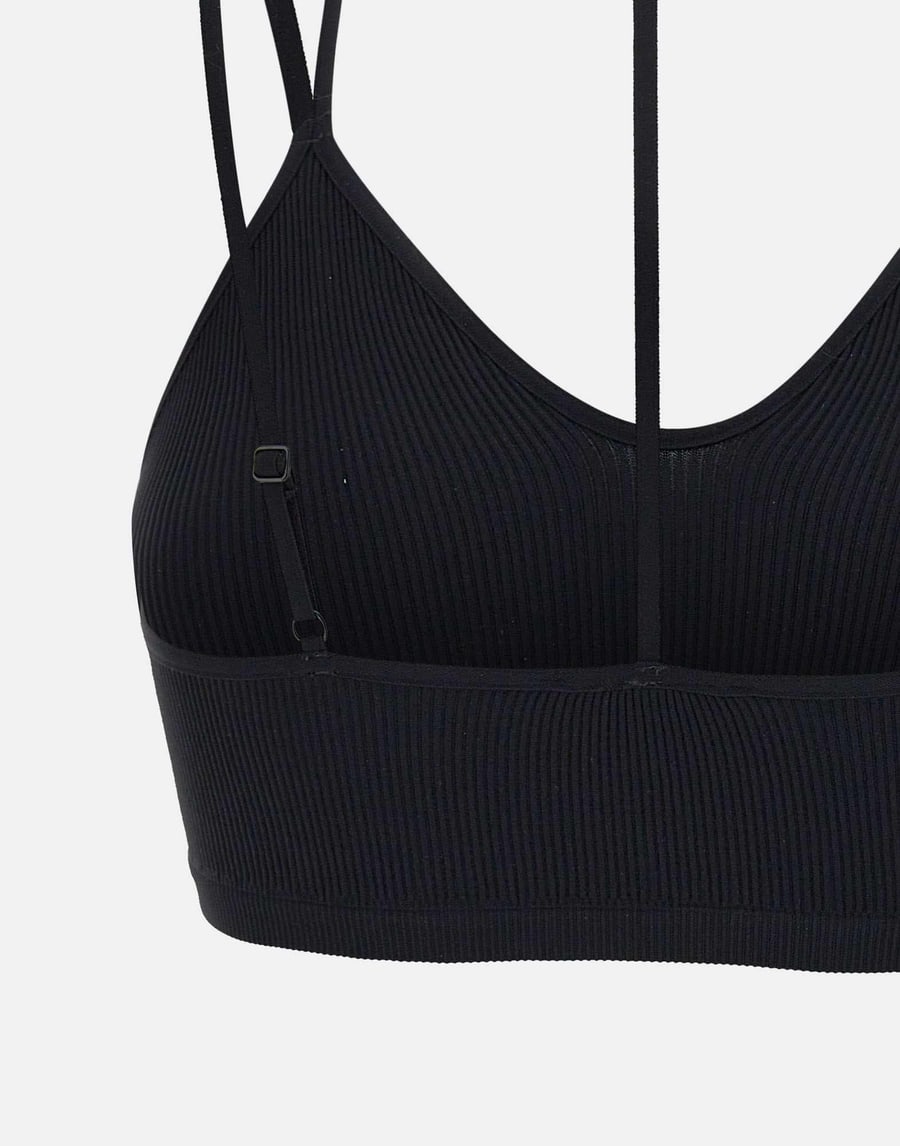ANDREADAMO "Ribbed jersey bralette", view 5
