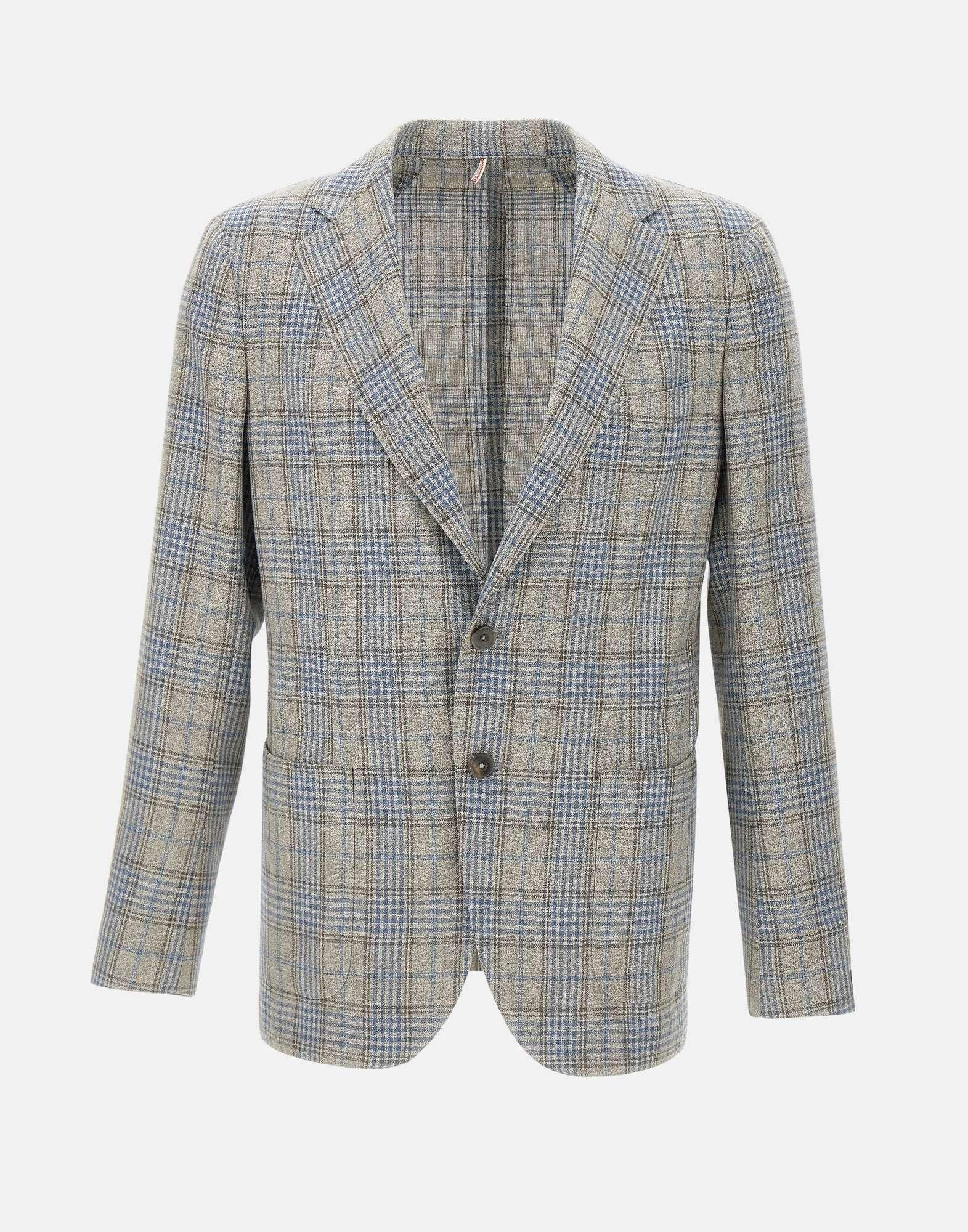 SANTANIELLO Blazer in lana e seta