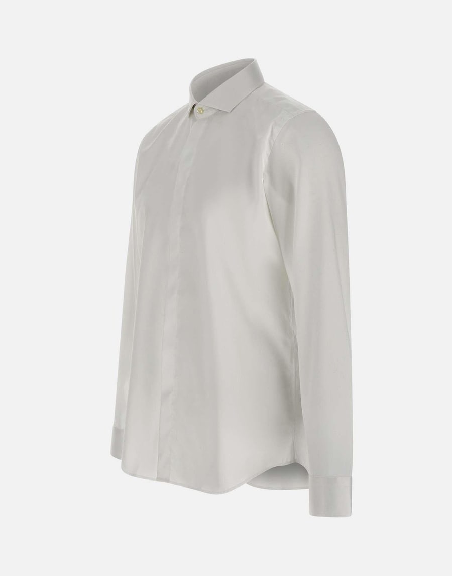 MARCHESANI Camicia in cotone stretch, view 2