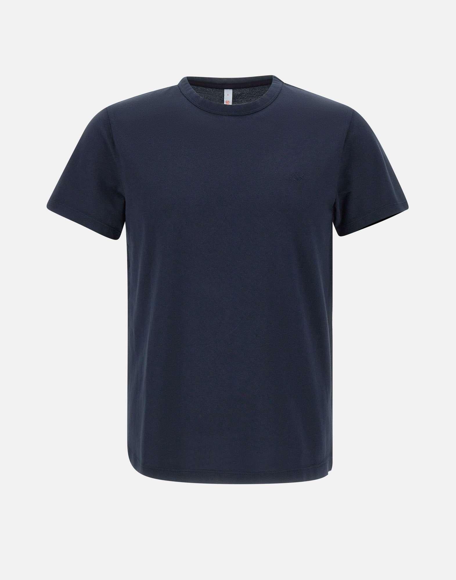 SUN68 "Piquet cold dye t-shirt"