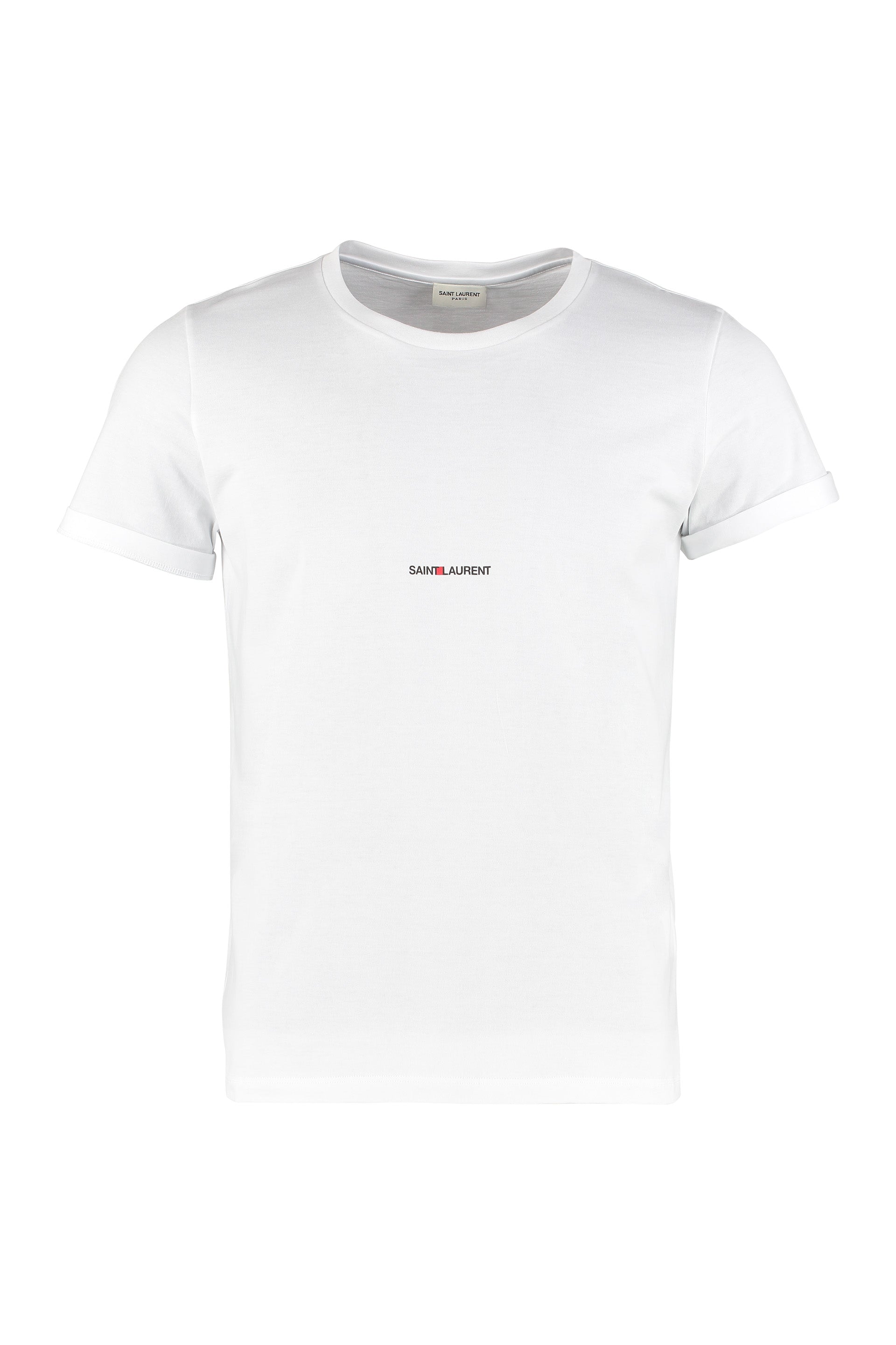 Saint Laurent T-shirt in cotone con logo
