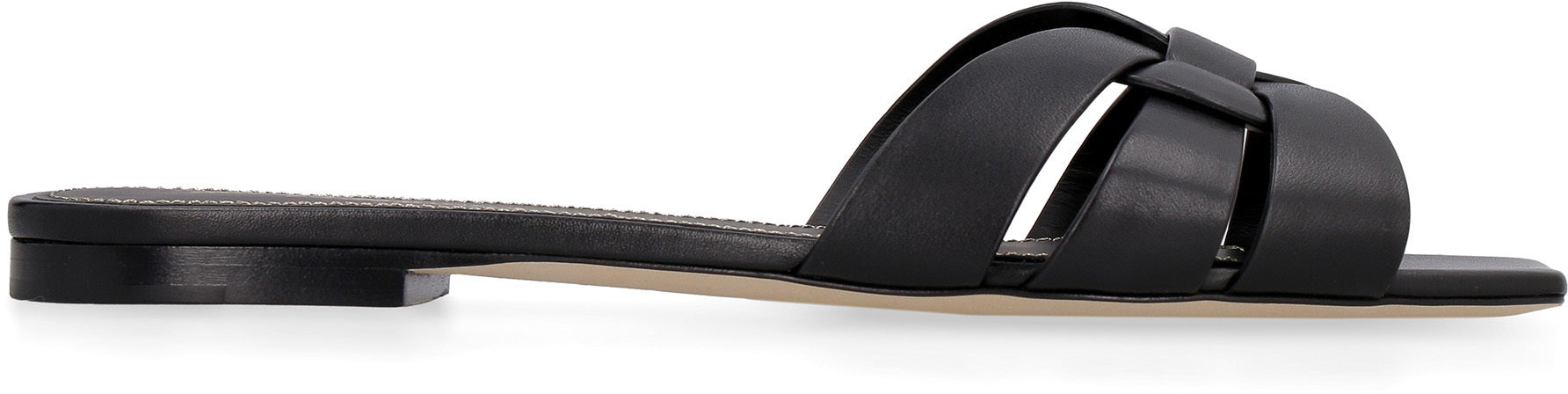 Saint Laurent Slides in pelle