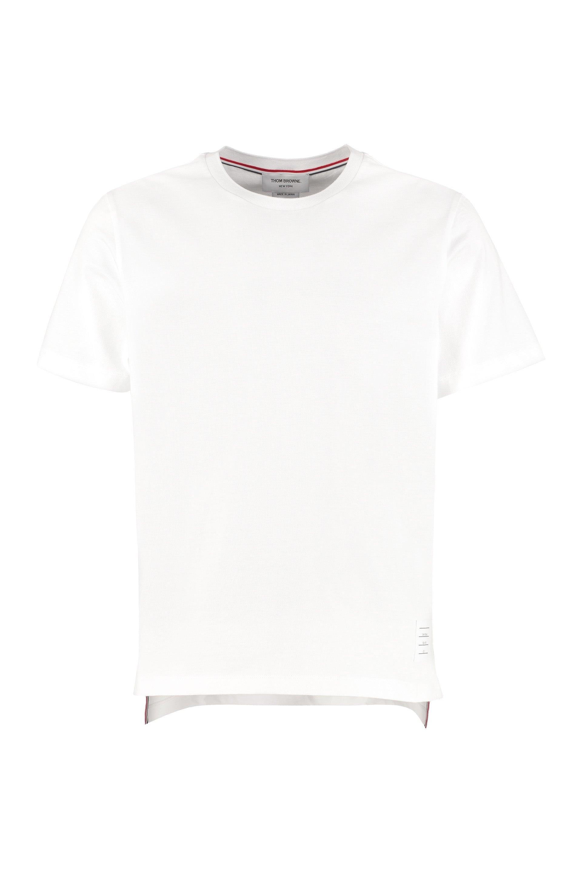 Thom Browne T-shirt girocollo in cotone