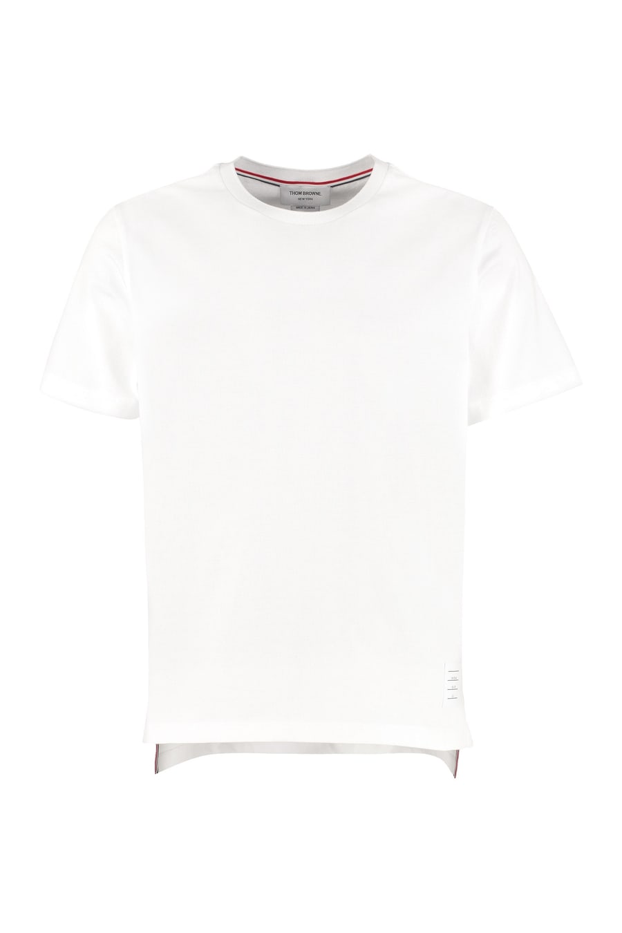 Thom Browne T-shirt girocollo in cotone