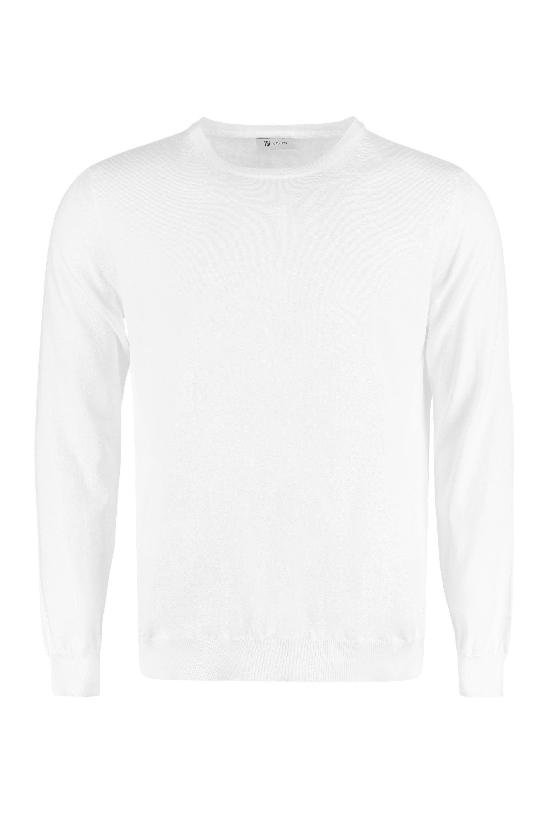 THE (Alphabet) The (Knit) - Pullover in maglia fine