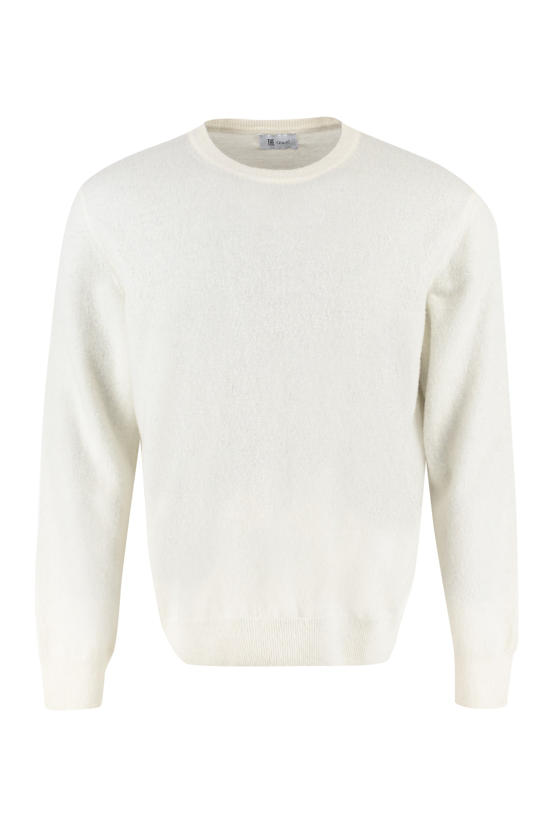 THE (Alphabet) THE (Knit) - Pullover girocollo in lana e cachemire
