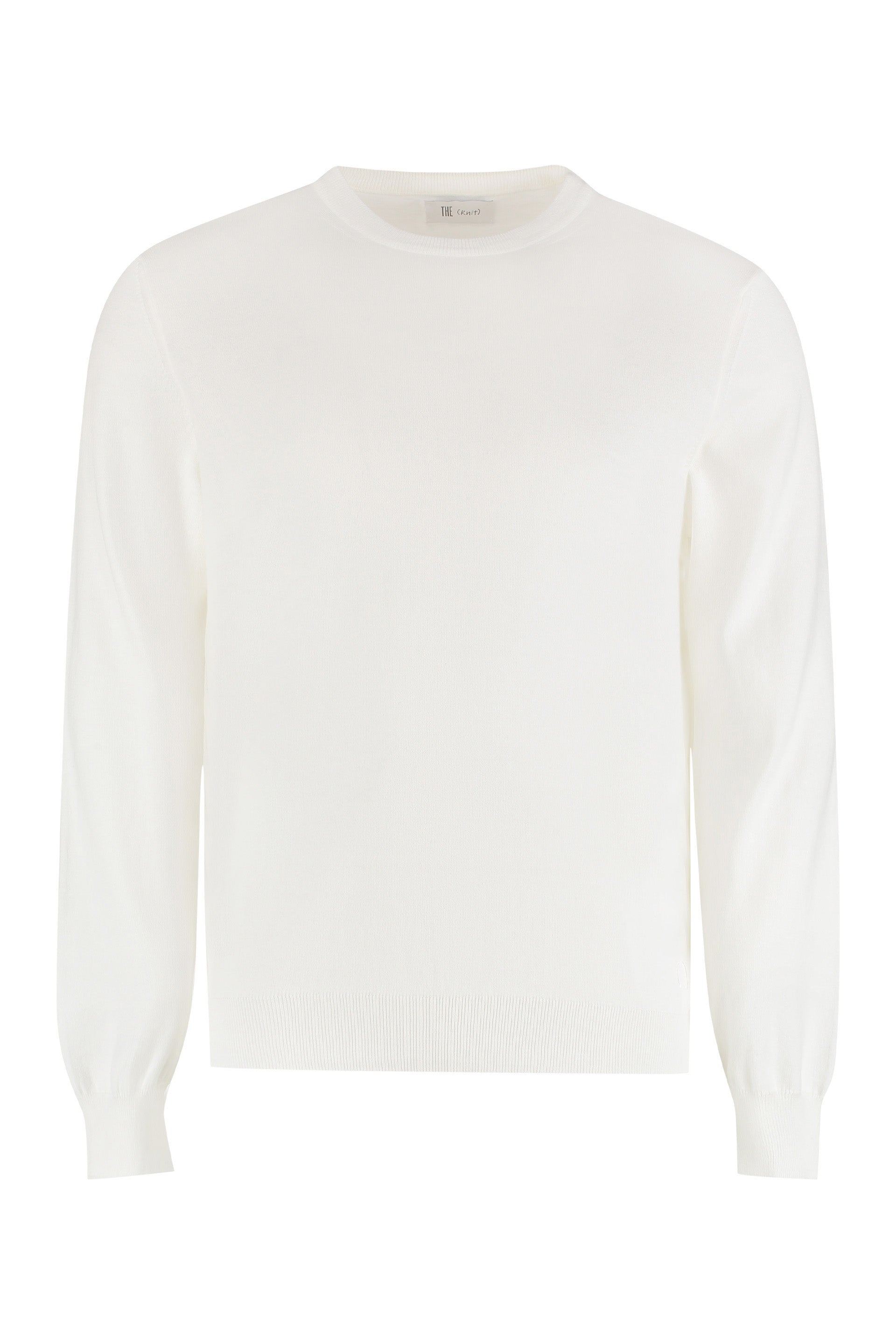 THE (Alphabet) The (Knit) - Maglione girocollo in cotone