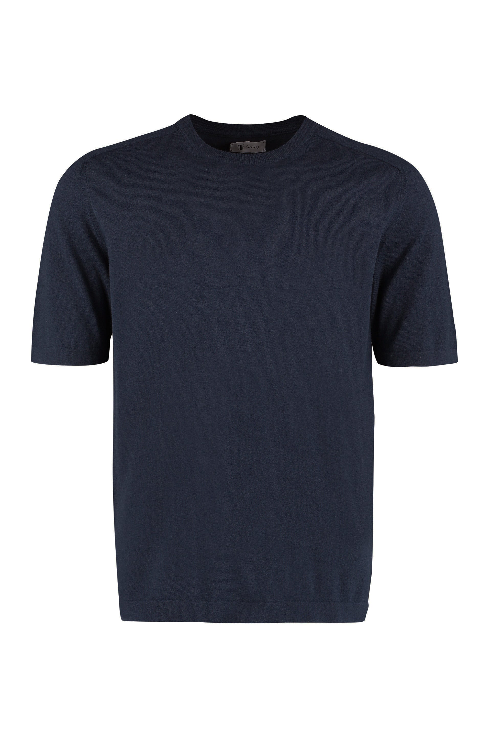 THE (Alphabet) THE (Knit) - T-shirt in maglia di cotone