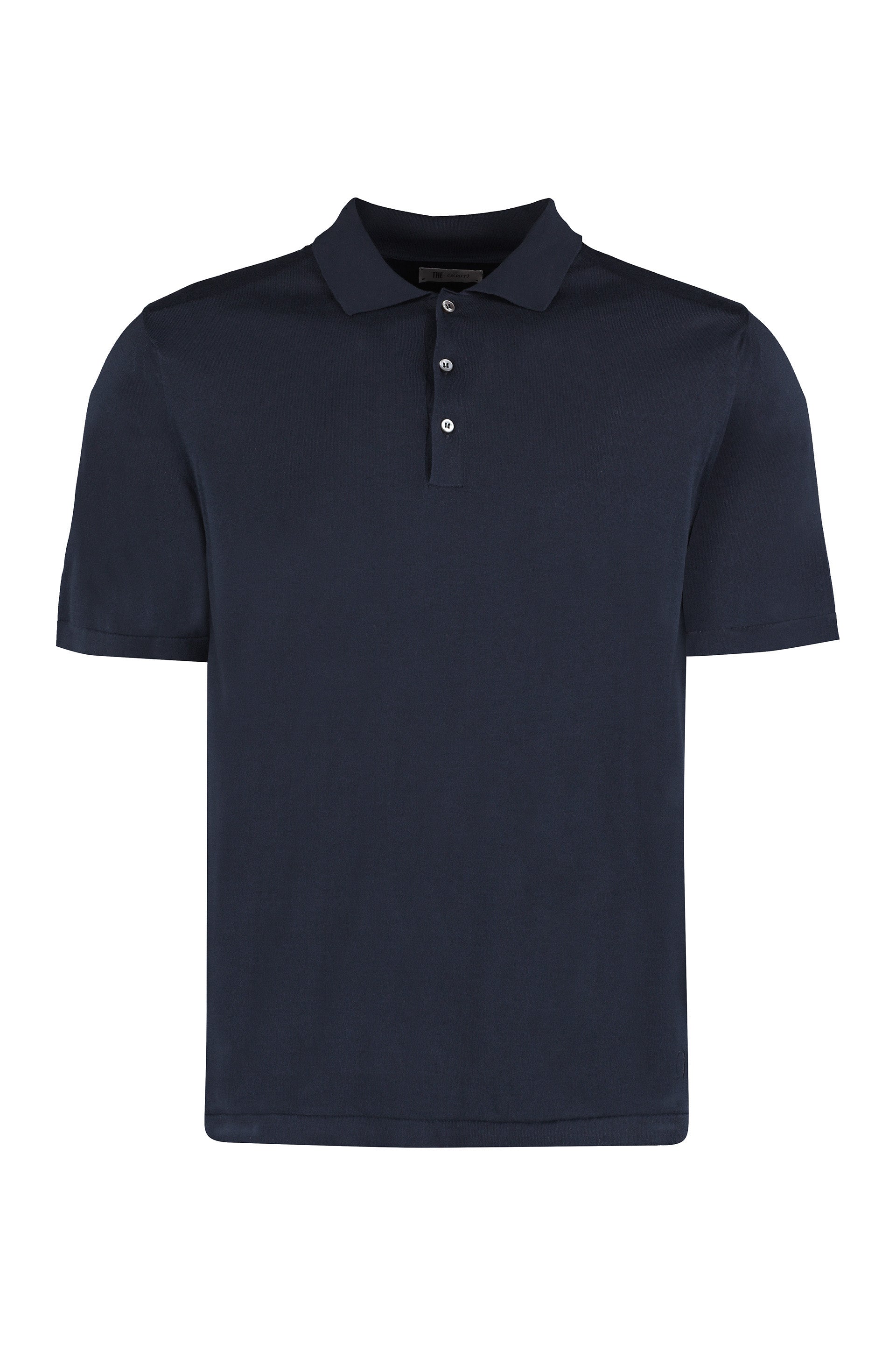 THE (Alphabet) The (Knit) - Polo in maglia di cotone
