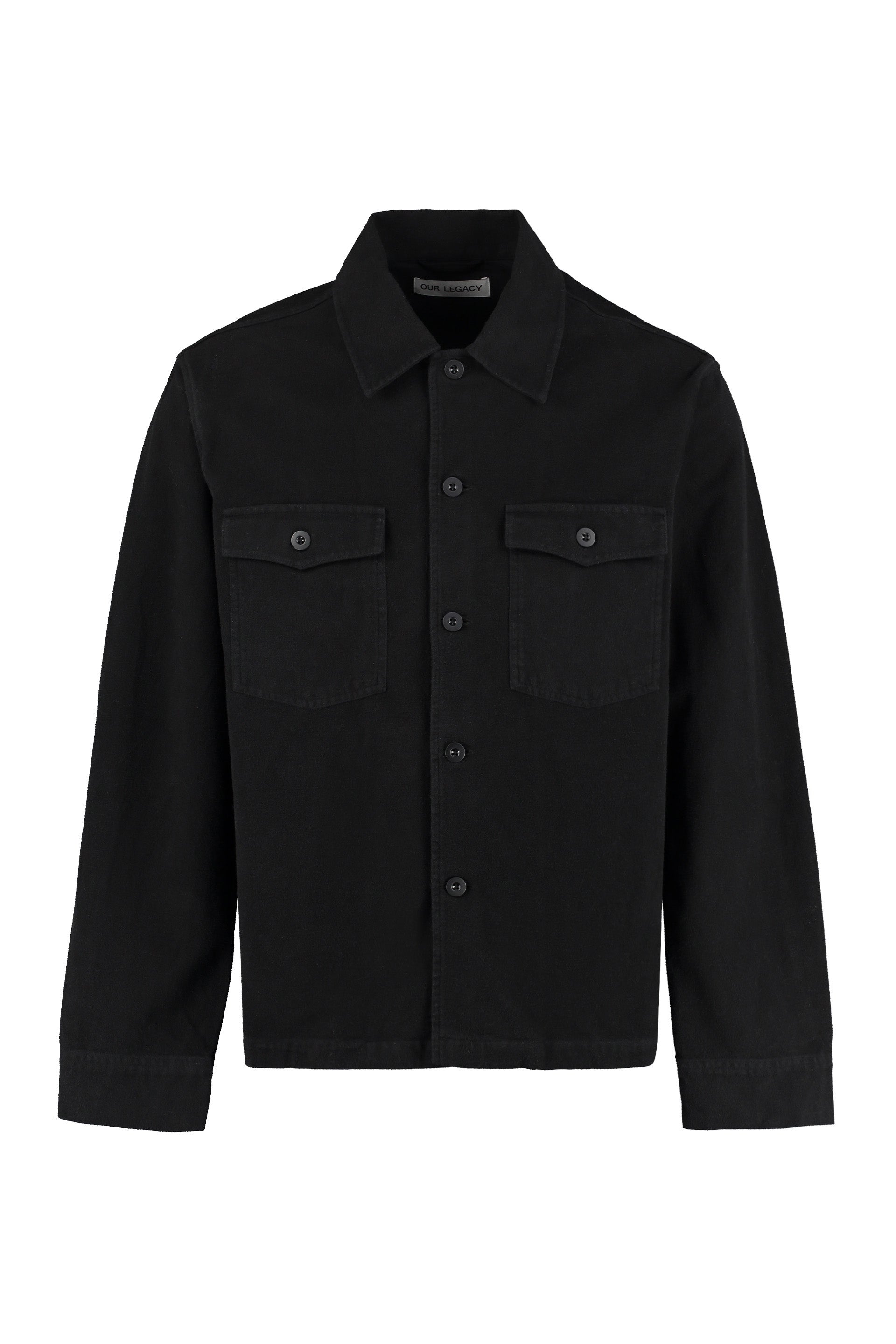 Our Legacy Overshirt Evening Coach in cotone